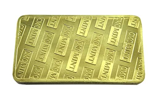 1 oz .999 Fine Brass Bullion Bar Ingot S306573