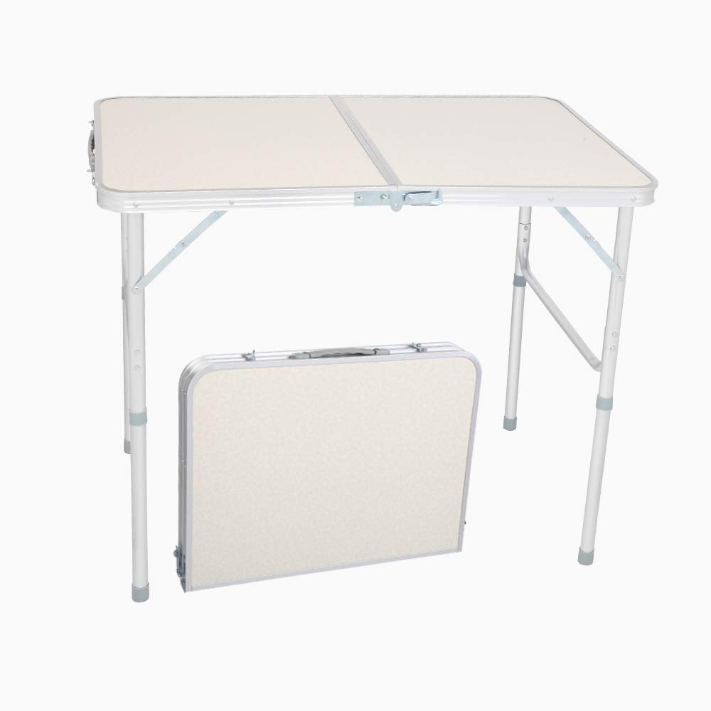 3FT Aluminum Folding Table with Carrying Handle U1172