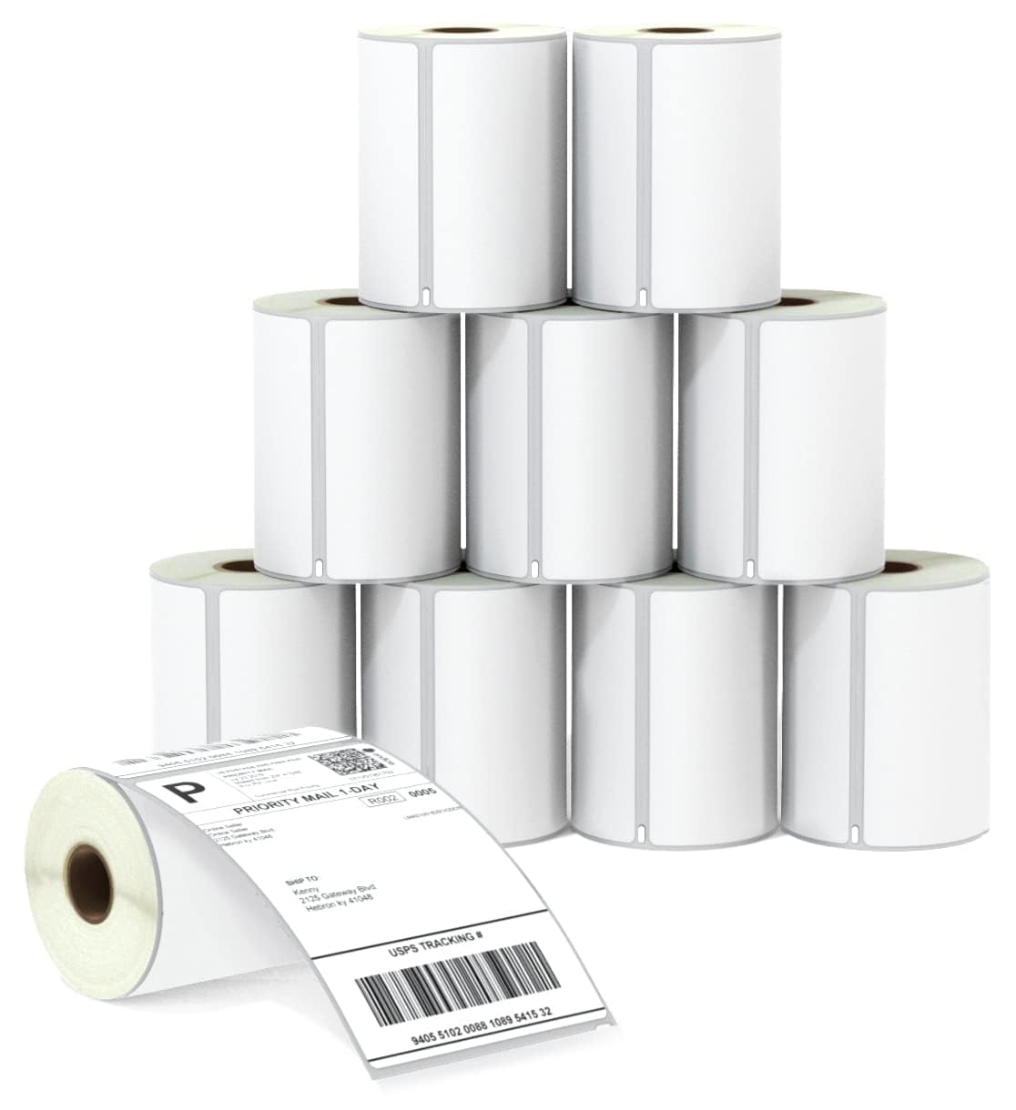 4" x 6" Large Shipping Labels M28153