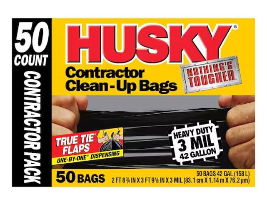 42 Gal. Heavy-Duty Contractor Clean-Up Bags 50-Count E698180