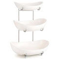 3 Tier Ceramic Fruit Basket with Holder W70086