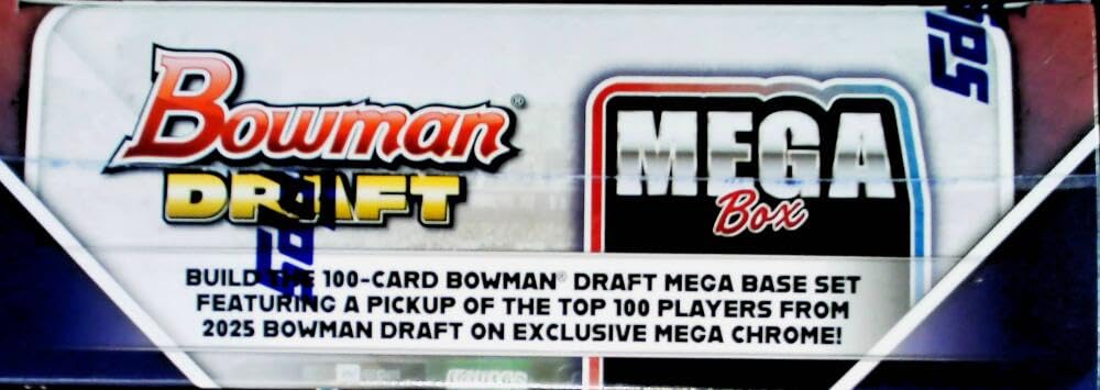 2025 Bowman Draft Baseball Mega Box 35 Cards V3673