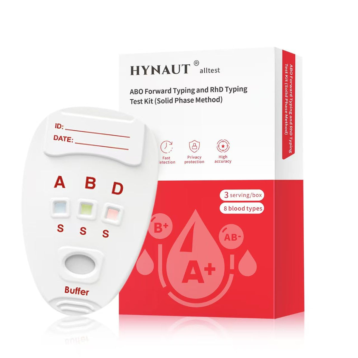 Blood Group Testing Kit 3 Test Kit K165586