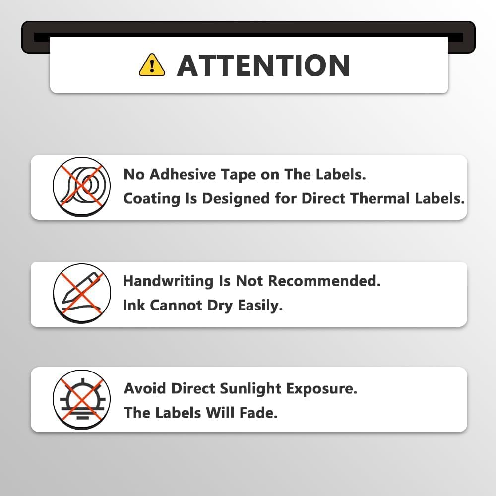 4" x 6" Large Shipping Labels M28153