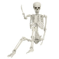 5.4ft White Posable Skeleton O3096