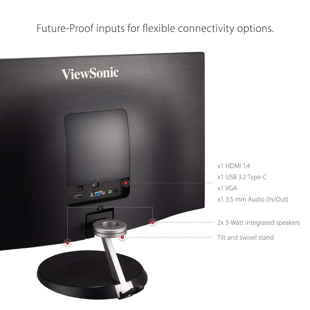 24 Inch 1080p IPS Monitor with USB C and FreeSync Z1856