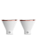 Vacuum Insulated Stainless Steel Martini Glass Set of 2, 8 oz E8509