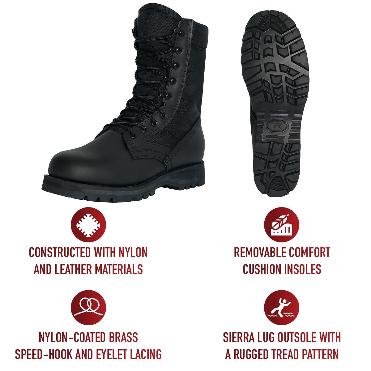 8 Inch Tactical Boots I19397