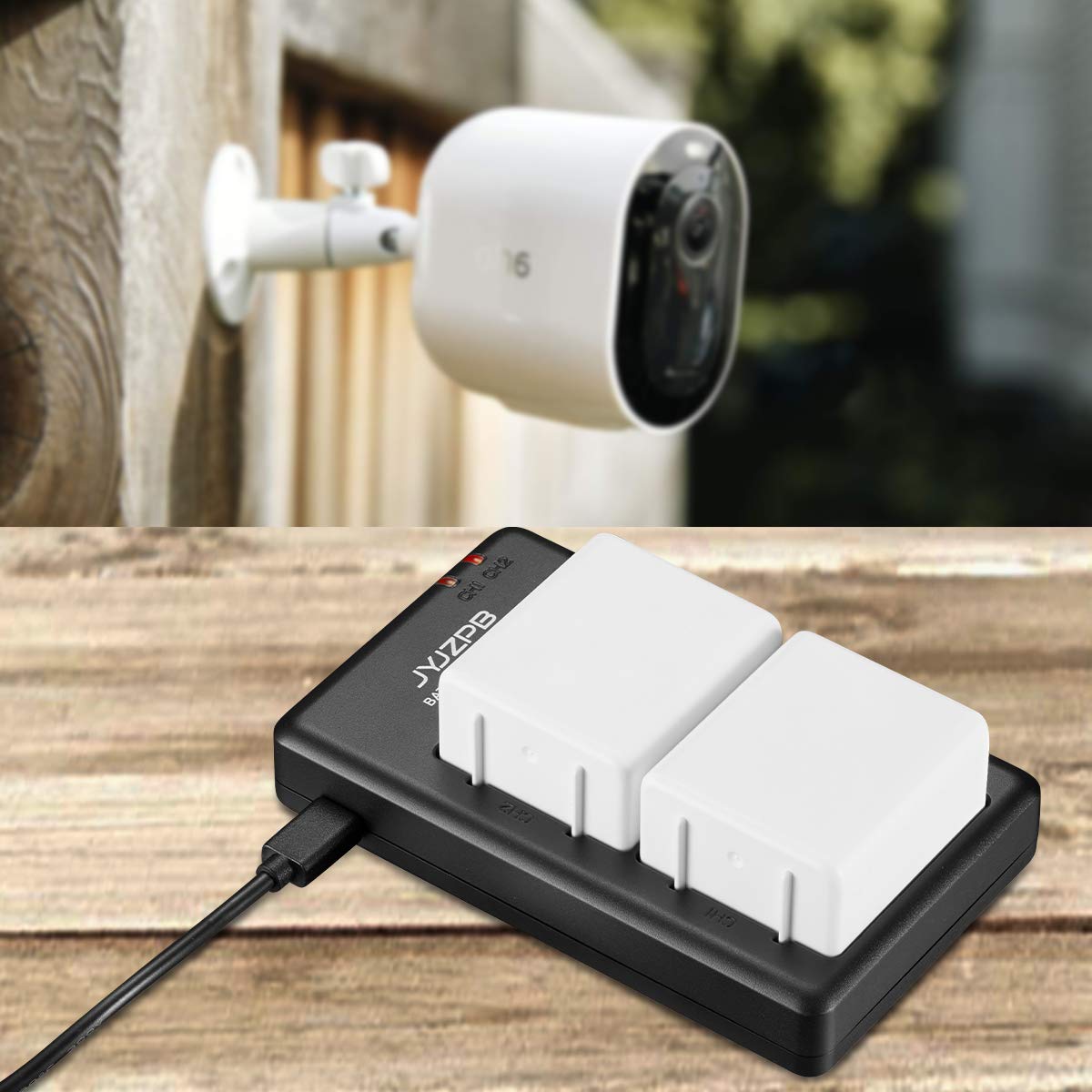 2 Pack 4800mAh Batteries with Dual Battery Charger S33808