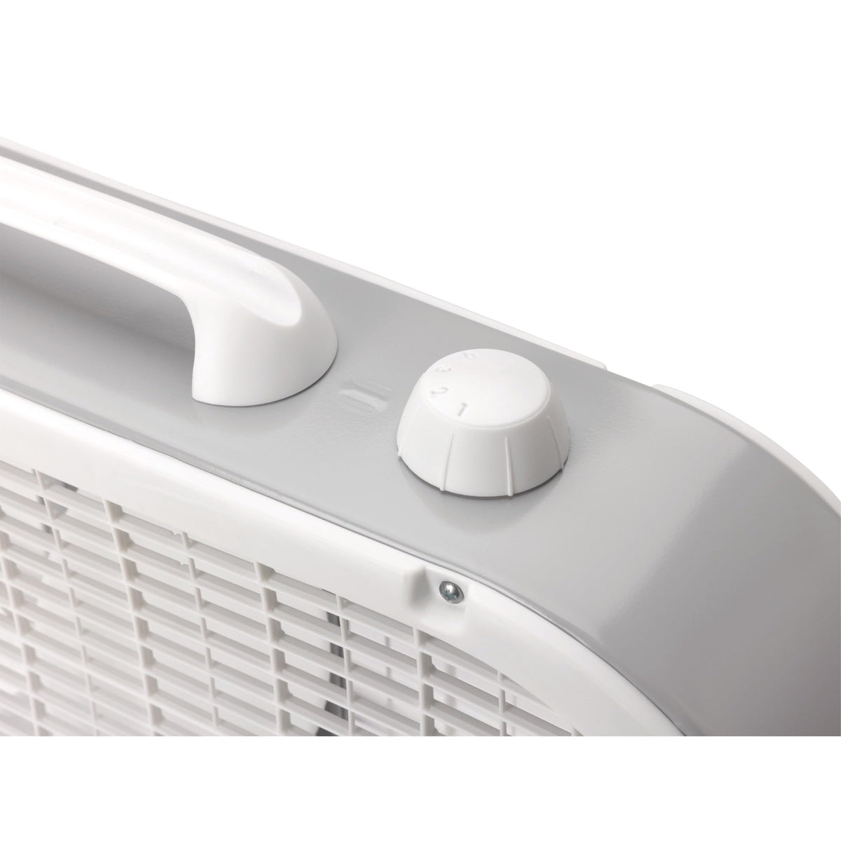 20" Classic Box Fan with Weather-Resistant Motor, 3 Speeds, 22.5" H (White) H629