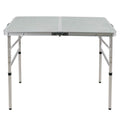 Lightweight Portable Aluminum Folding Camping Table with Adjustable Legs K71309
