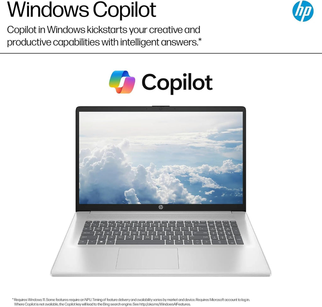 17.3" FHD Laptop Computer, 32GB RAM 1.5TB Storage, 6-Cores AMD Ryzen 5, Windows 11, Silver P773154