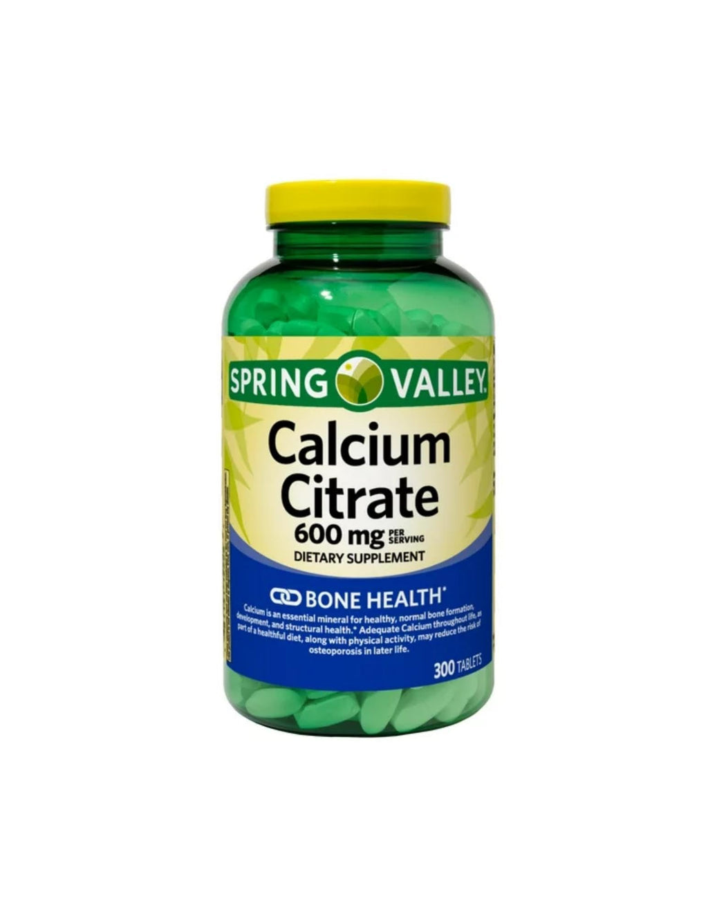 Calcium Citrate 600 mg 300 Tablets S78434