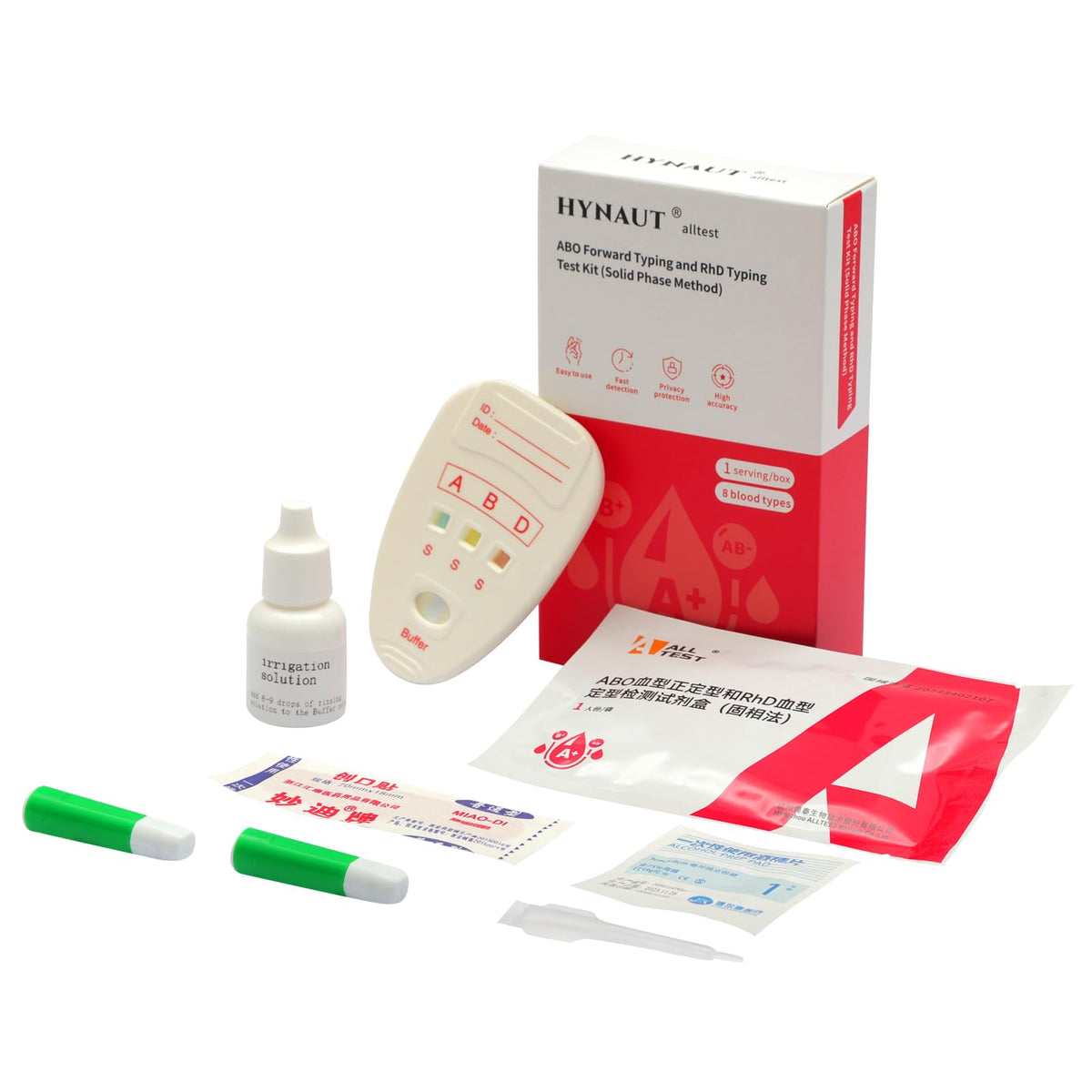 Blood Group Testing Kit 3 Test Kit K165586