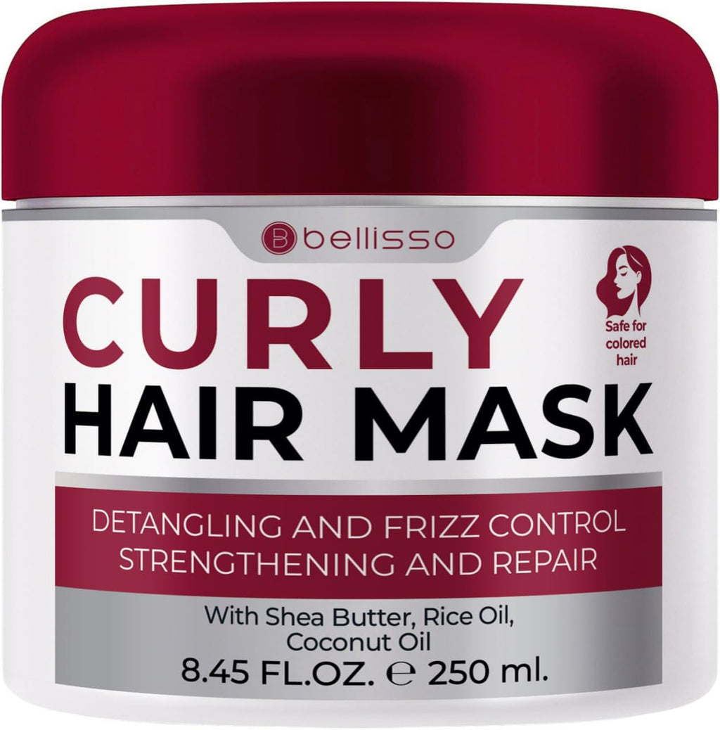 Curly Hair Shampoo and Conditioner Set and Mask P769