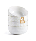 26 oz Ceramic Cereal Bowls Set of 4 X913