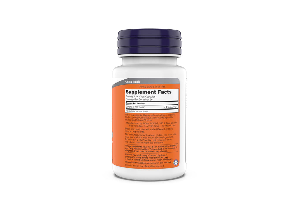 Glycine 1000mg Vegetarian Capsules V30096