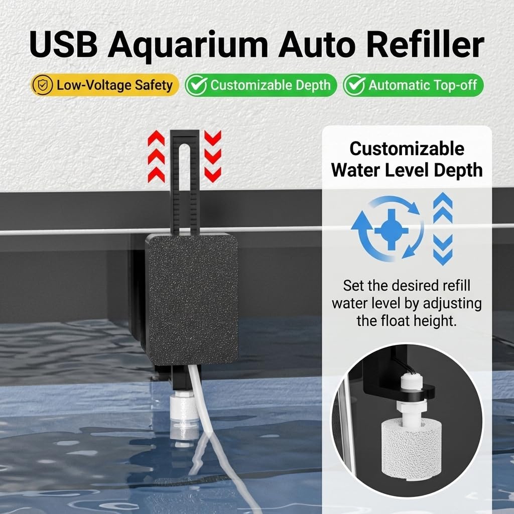 Auto Top Off System with Float Sensor S907