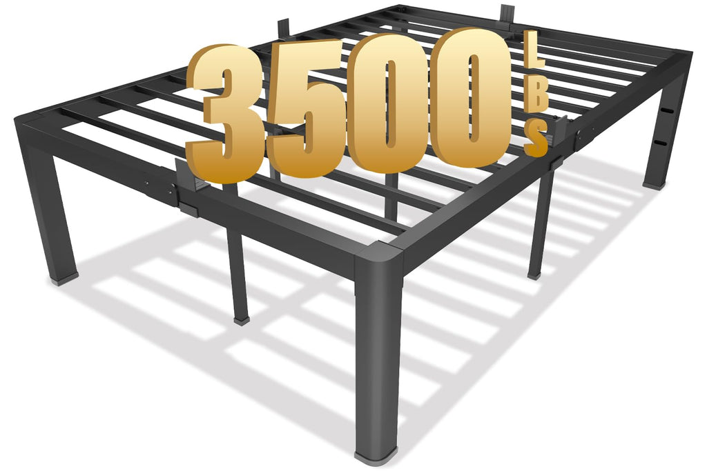 18 Inch Queen Heavy Duty Metal Platform Bed Frame B812