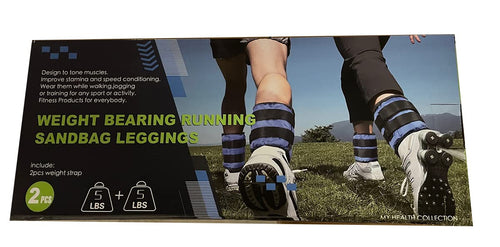 10 LB Adjustable Ankle & Wrist Weights N911