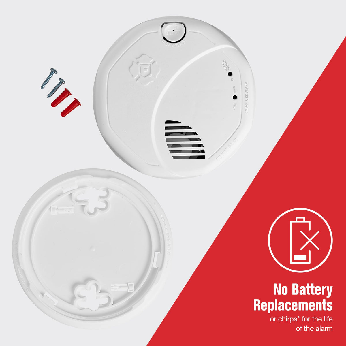 10-Year Battery Combination Smoke & Carbon Monoxide Alarm I692