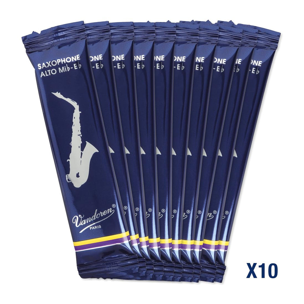Alto Sax Traditional Reeds Strength 1.5 Box of 10 A460854