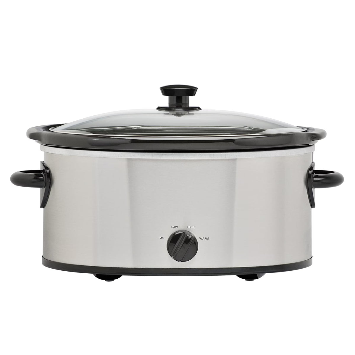 6 Quart Stainless Steel Slow Cooker L1320