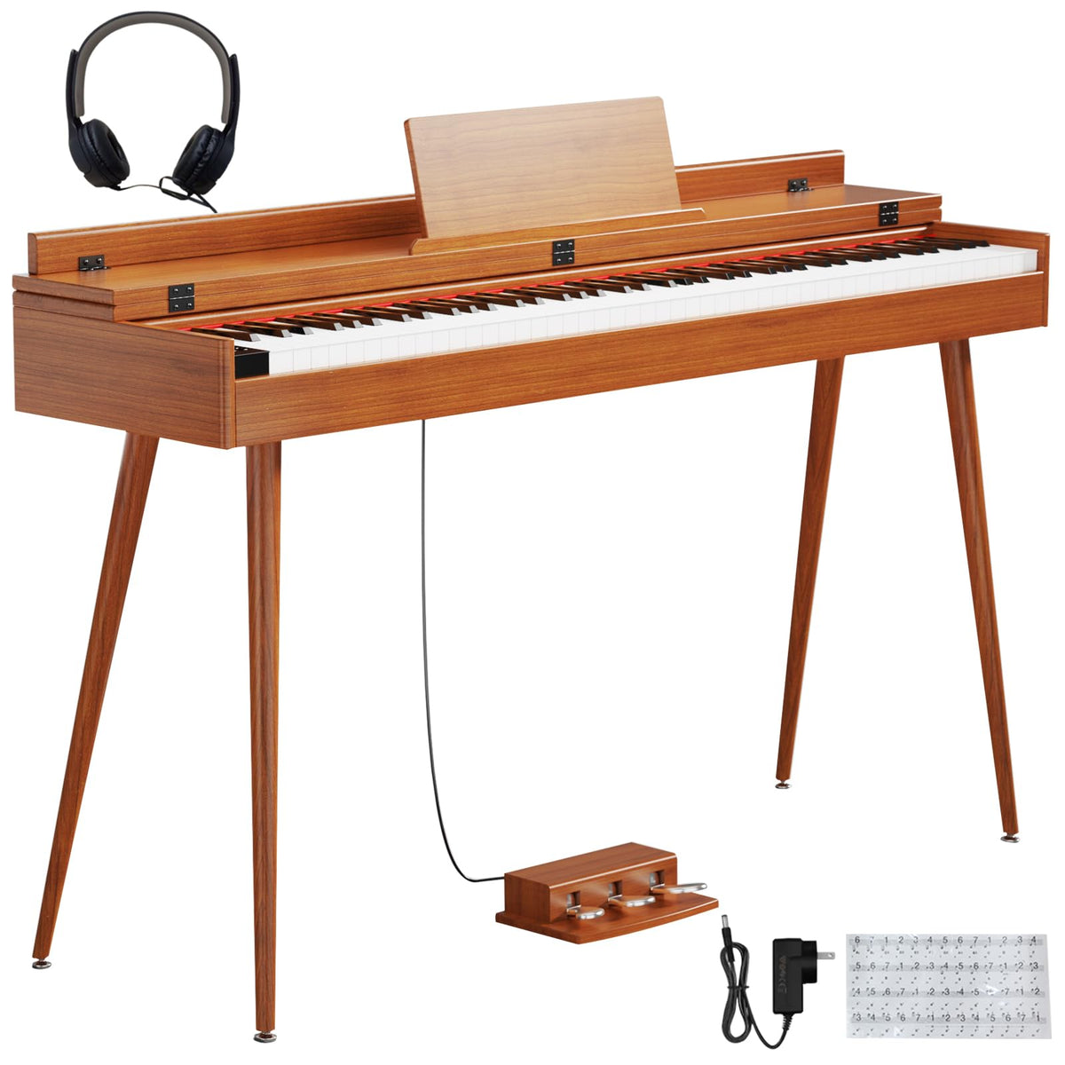 88 Key Hammer-Action Weighted Digital Piano L1111