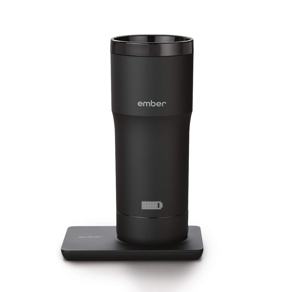 Black 12 Ounce Temperature Control Travel Mug C44428