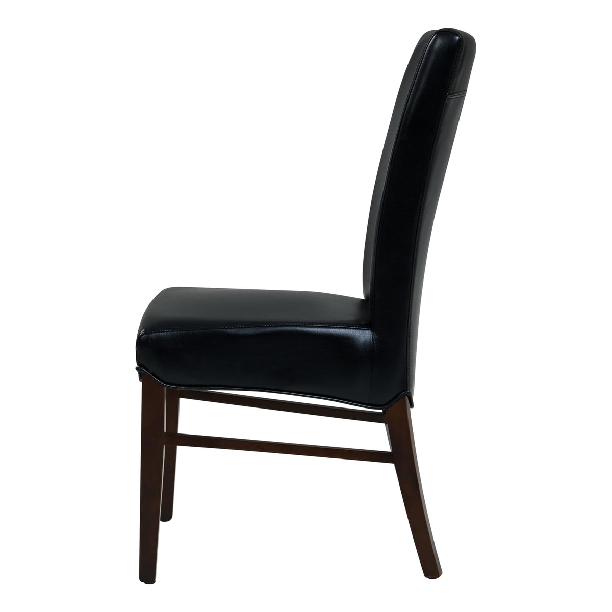 Bonded Leather Chair Set of 2 O800