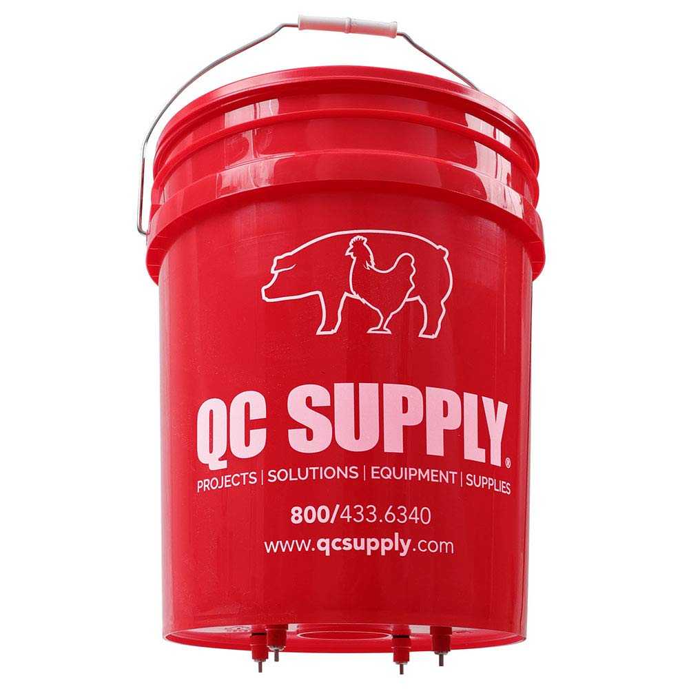 Hanging Bucket Poultry Nipple Waterer 5 Gal B807010