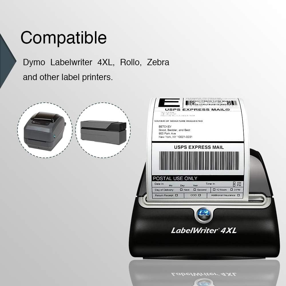 4" x 6" Large Shipping Labels M28153