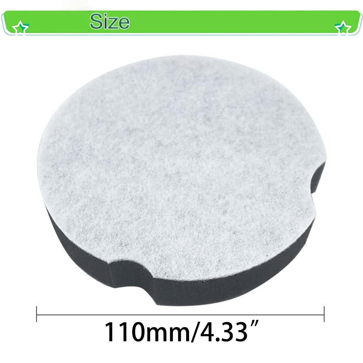 6 Pack Filter Replacement for Upright Vacuum Cleaners A40103