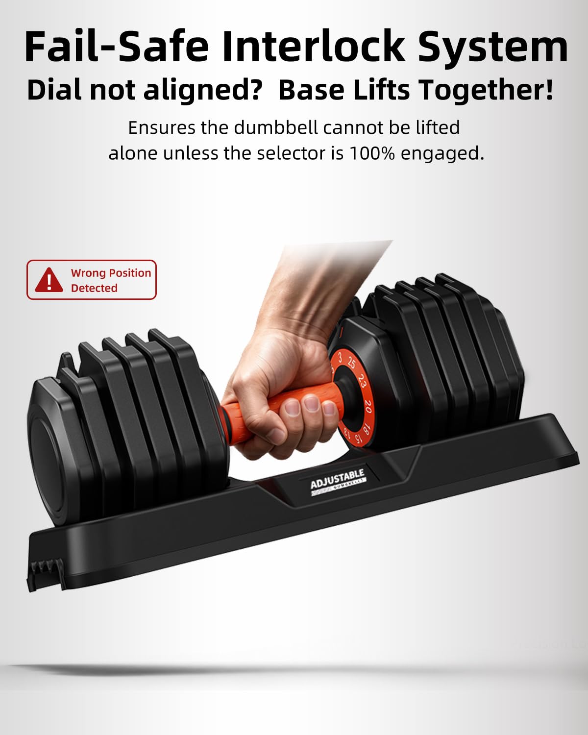 Adjustable Dumbbell Set 25lb/50lb P166073
