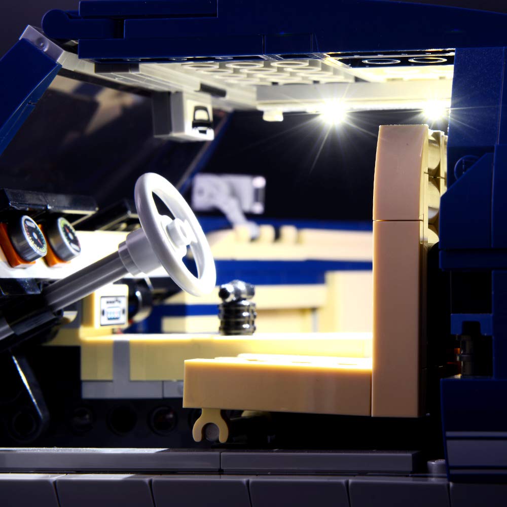 Led Lighting Kit for Building Blocks Model M355