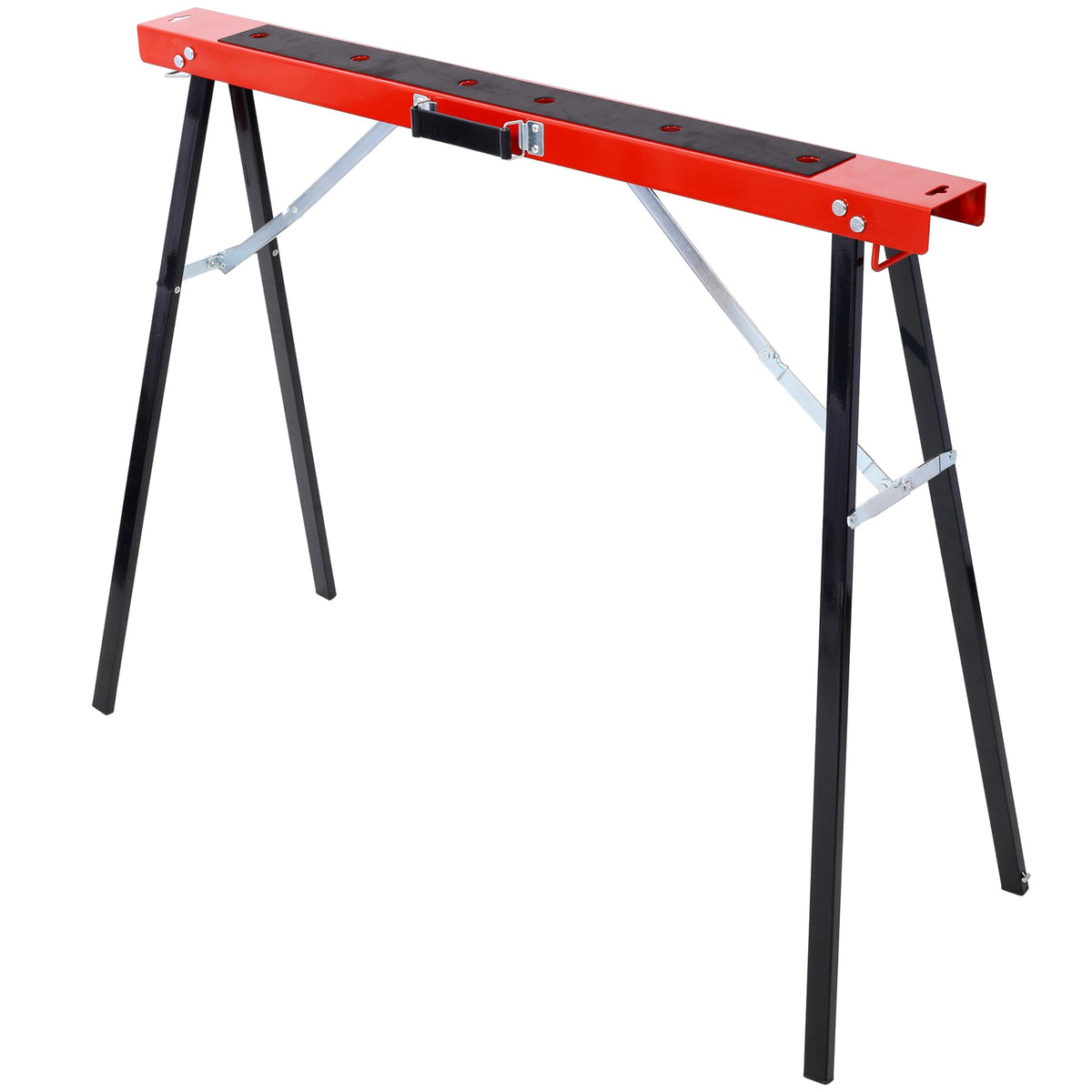2 Pack Folding Heavy Duty Metal Sawhorse 550 Lb Capacity A52079
