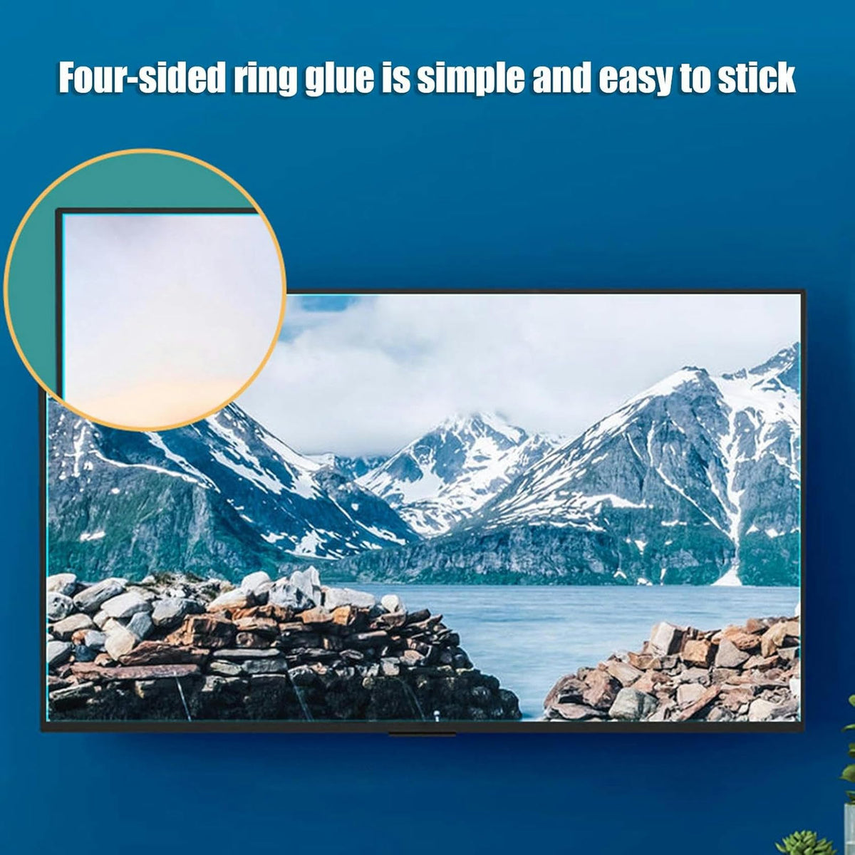 32-75 Inch Anti Blue Light Anti-Glare Frosted TV Screen Protector Y535806