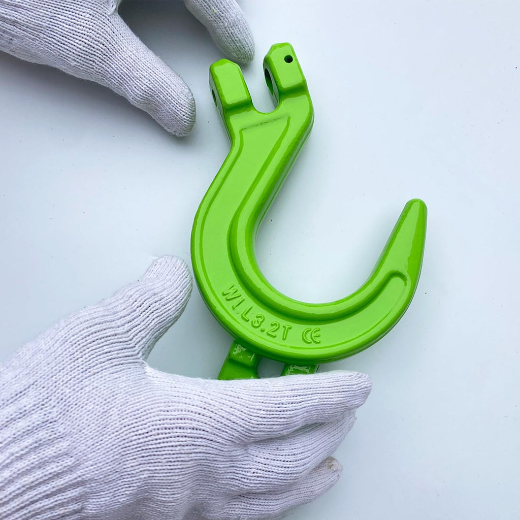 2 Pack 3/8" G80 Clevis Foundry Hook O633