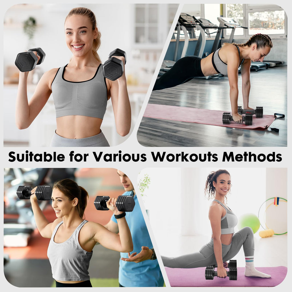 Adjustable Dumbbell Set 2lb 3lb 4lb 5lb N897000