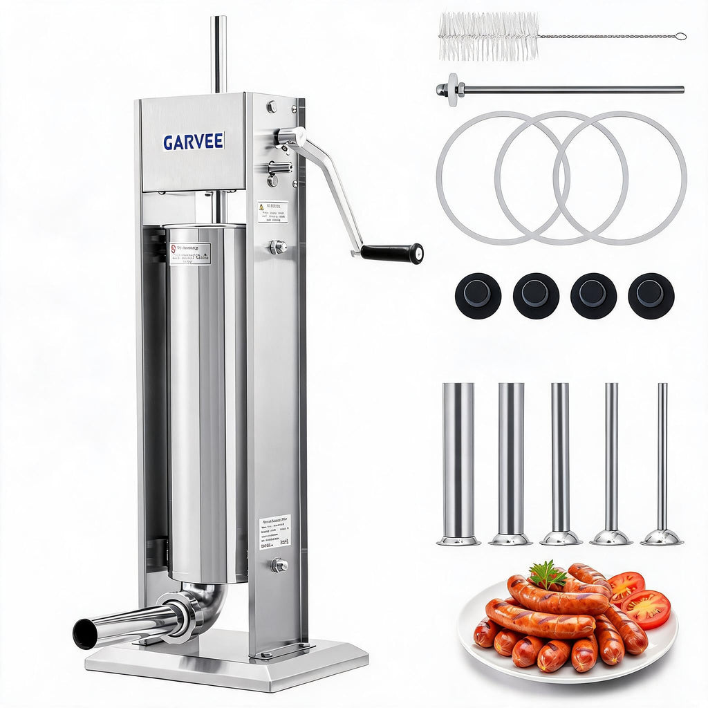 304 Stainless Steel Manual Vertical Sausage Stuffer G7953