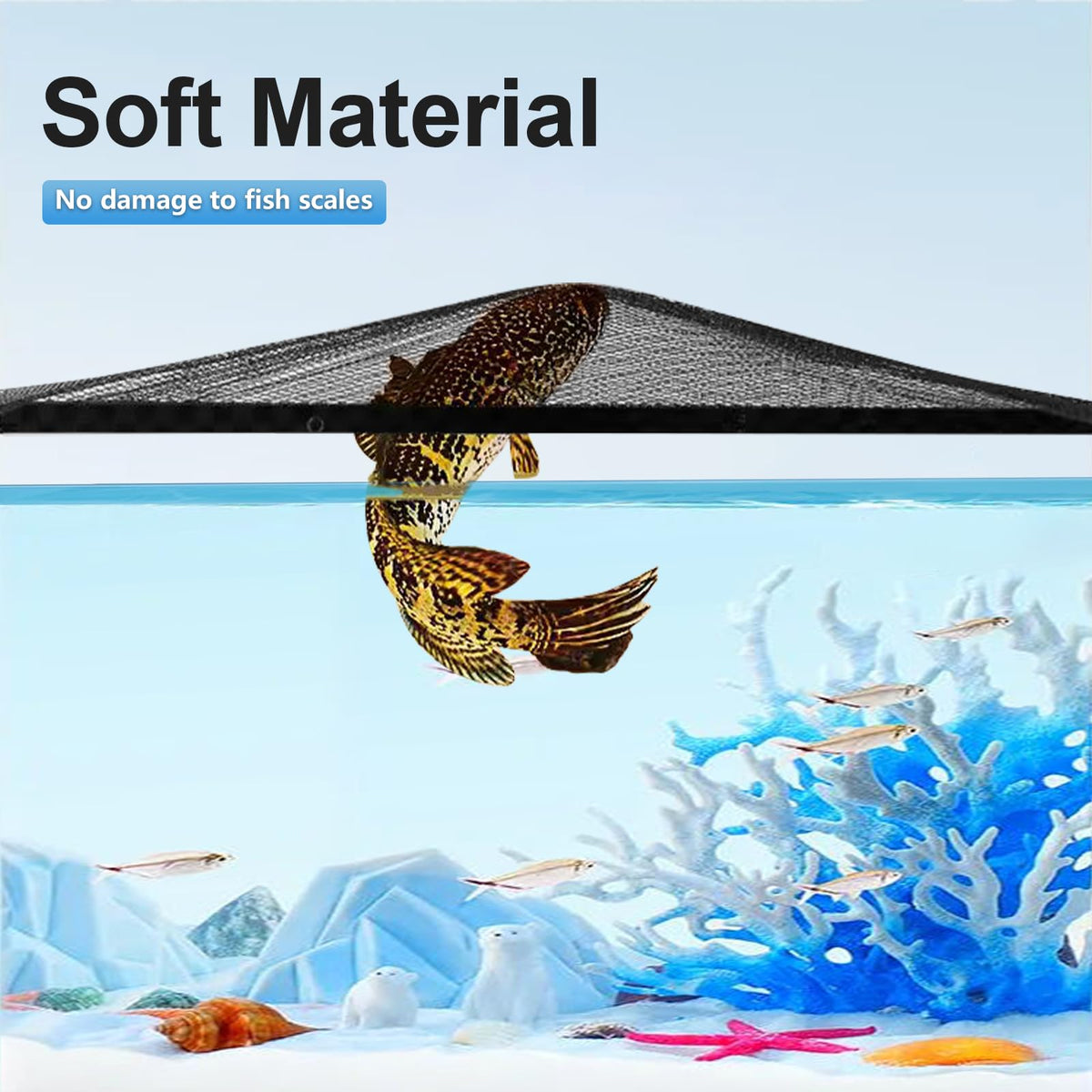 Magnetic Mesh Aquarium Cover U8846