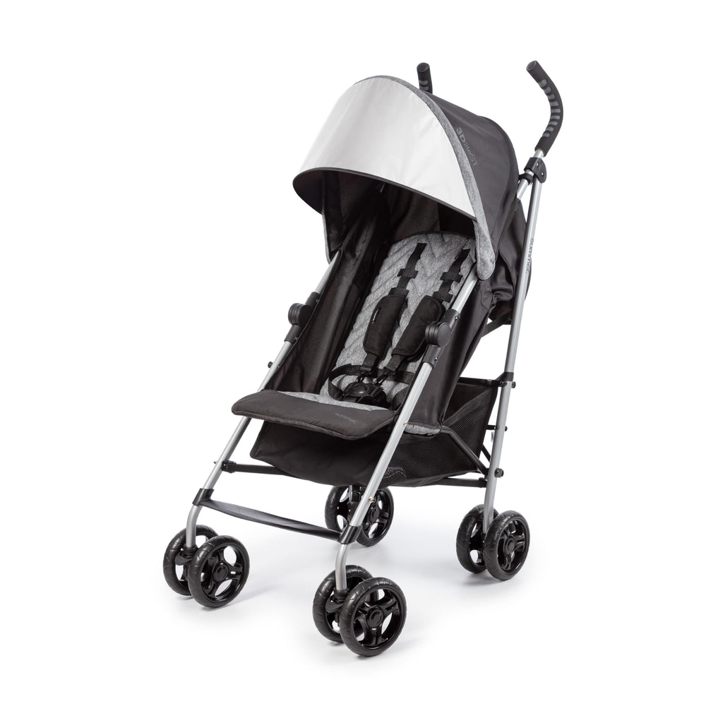 Black & Gray Lightweight Steel Frame Stroller D957