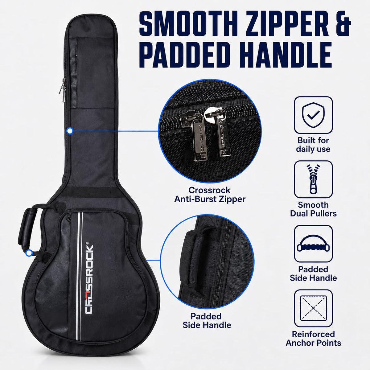 6-String Semi-Hollow Electric Guitar Gig Bag F16627