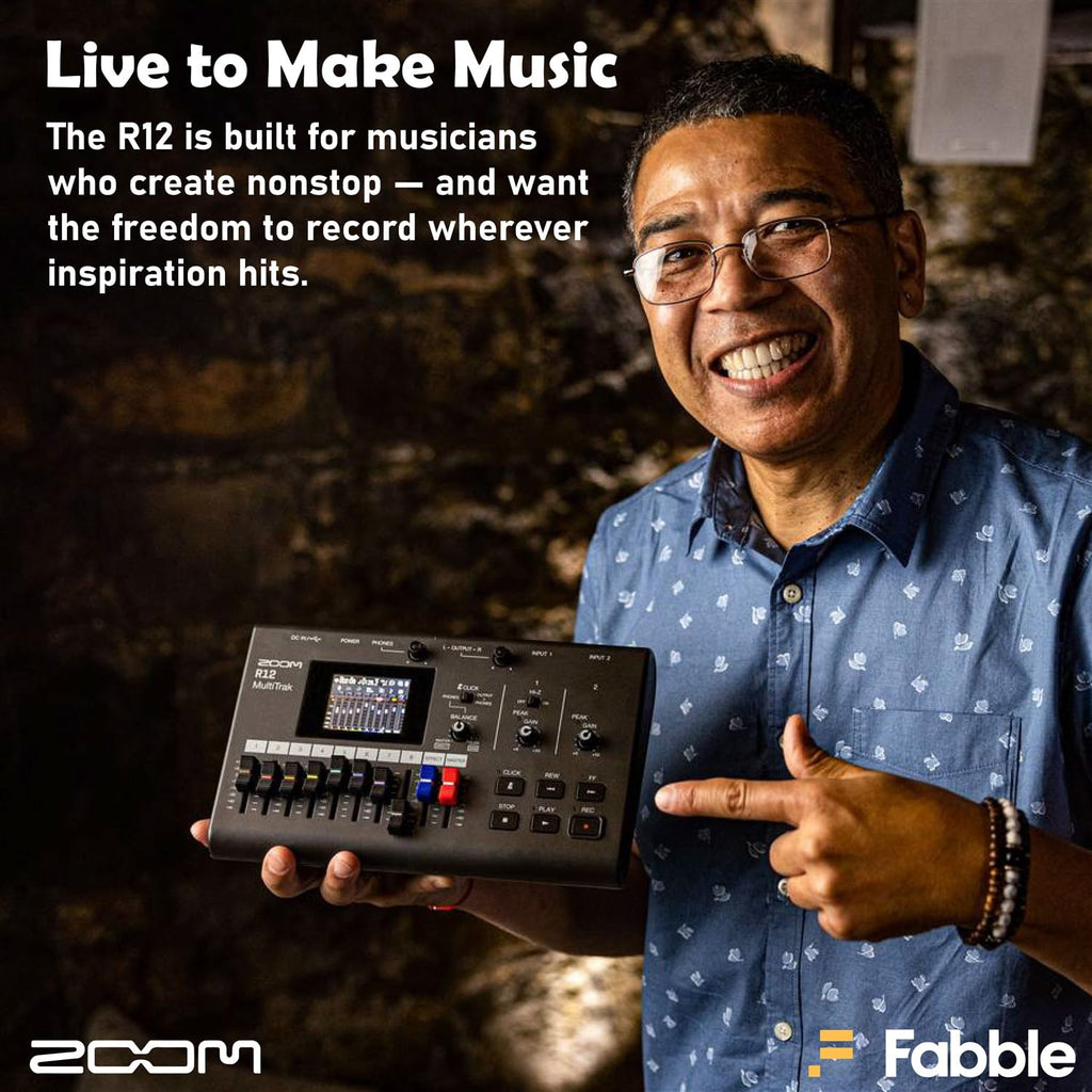 Portable Recorder Bundle with Podcast Mic Pack, Headphones, Mic Stand, XLR Cable, Foam Windscreen, Batteries and 32GB microSD Card W280