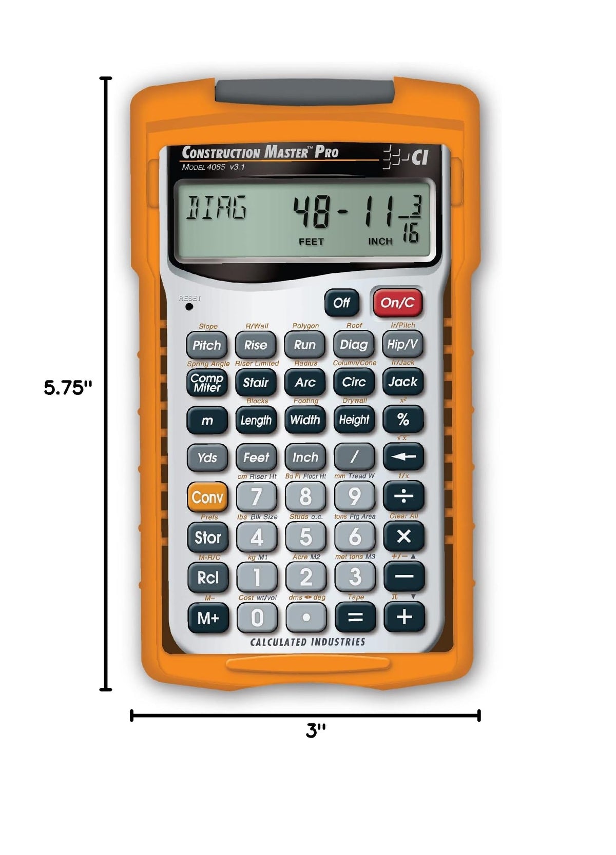 Construction Master Pro Calculator J421507