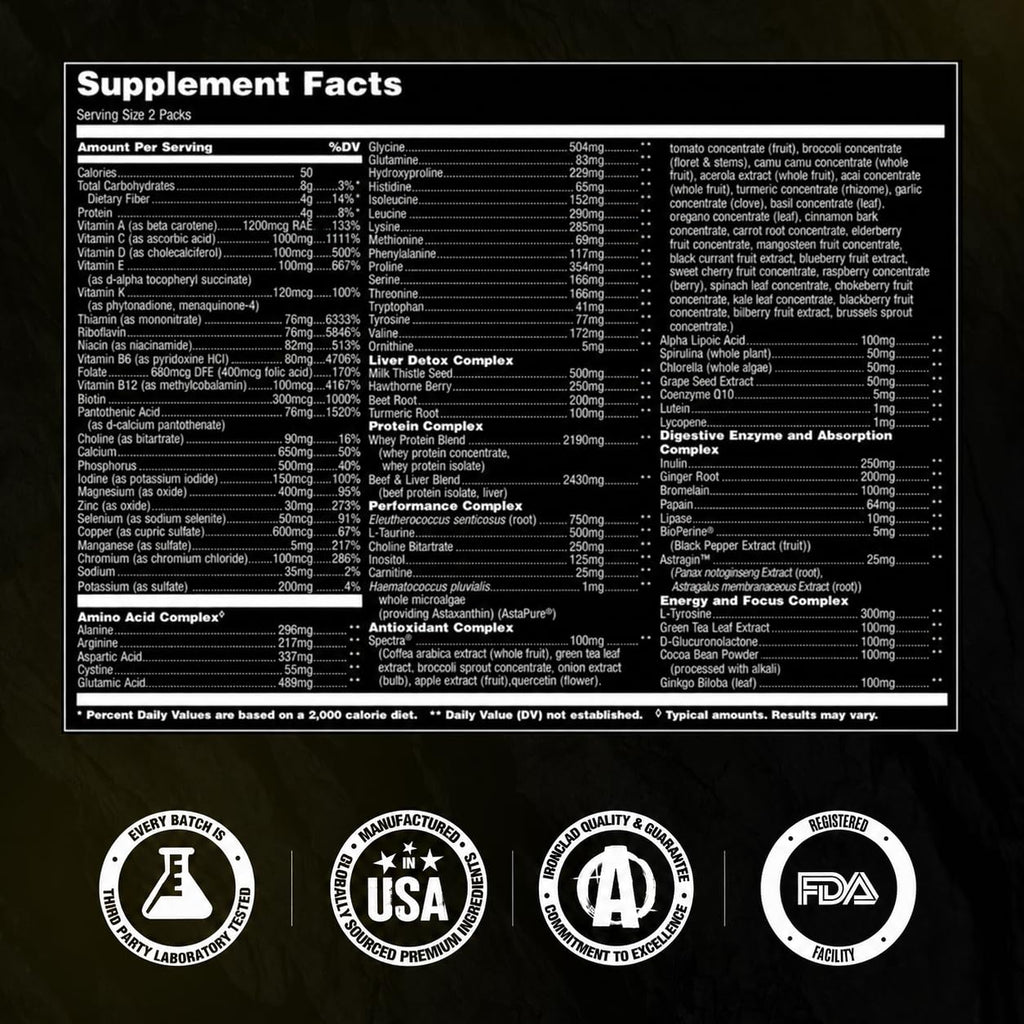 Multivitamin Supplement 44 Pill Packs G846410