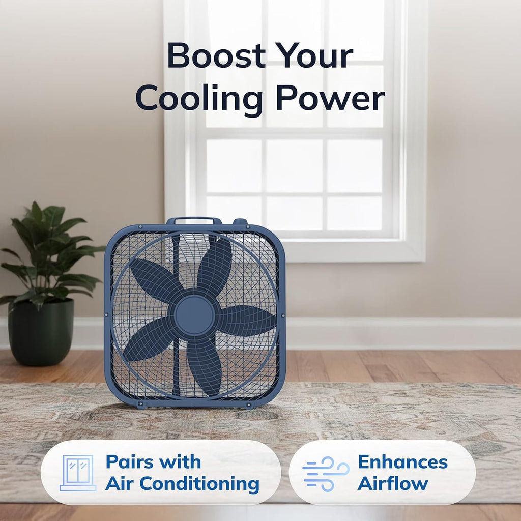 20-Inch 3-Speed Box Fan J89810