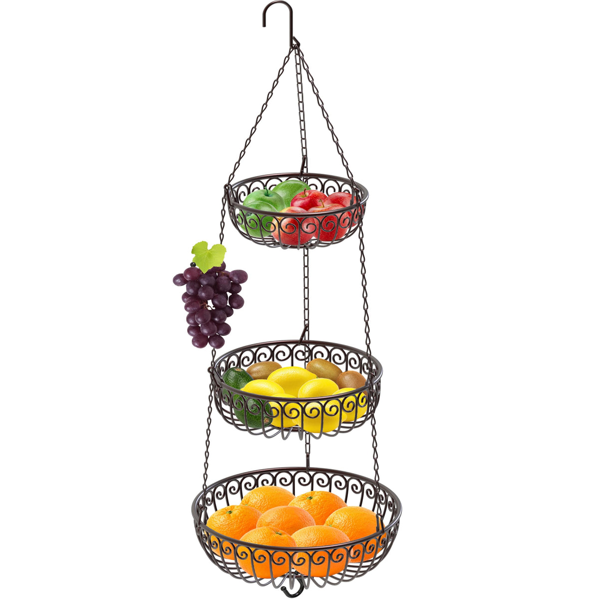 3-Tier Hanging Fruit Basket C9373