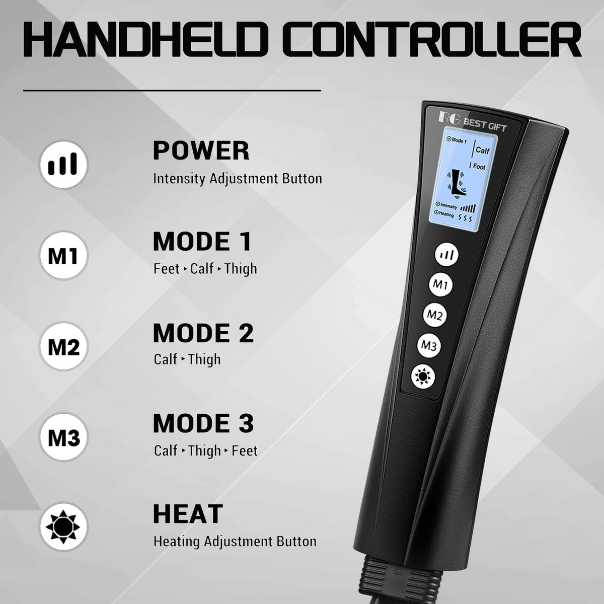 Air Compression Massager with Heat E116