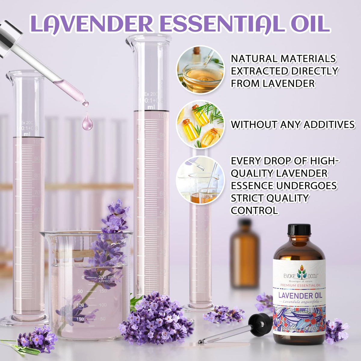 Rosemary and Lavender Essential Oil 4 Fl Oz K167